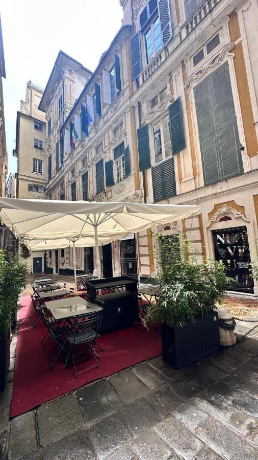 Ferienwohnung Centro Storico Caruggi 2Min Acquario Pellicceria Superior Loft Palazzo Rolli Genua Exterior foto