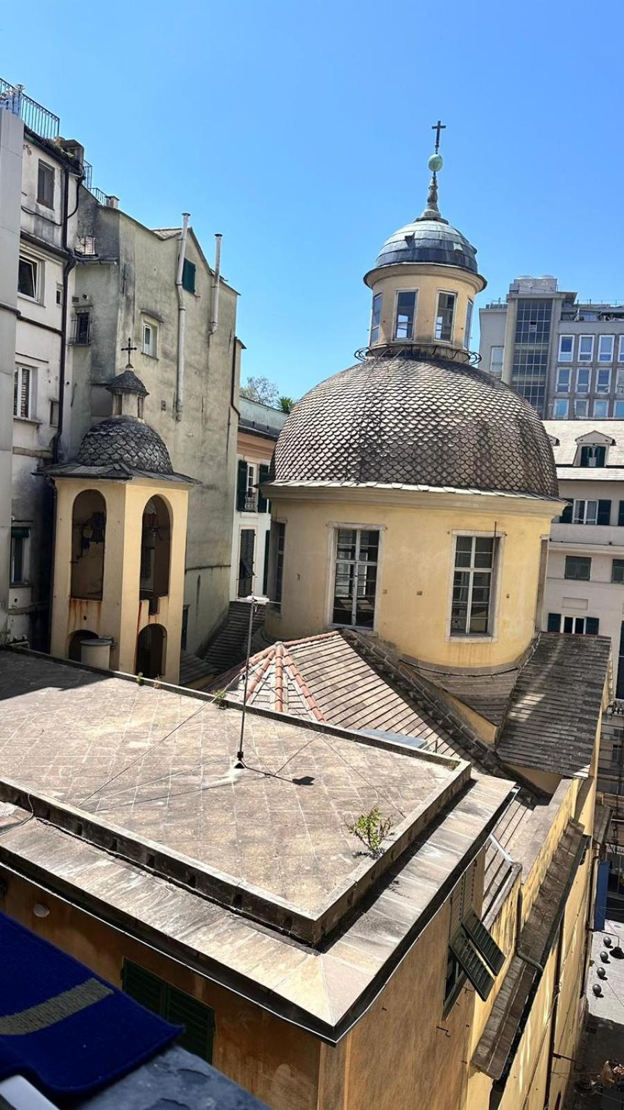 Ferienwohnung Centro Storico Caruggi 2Min Acquario Pellicceria Superior Loft Palazzo Rolli Genua Exterior foto