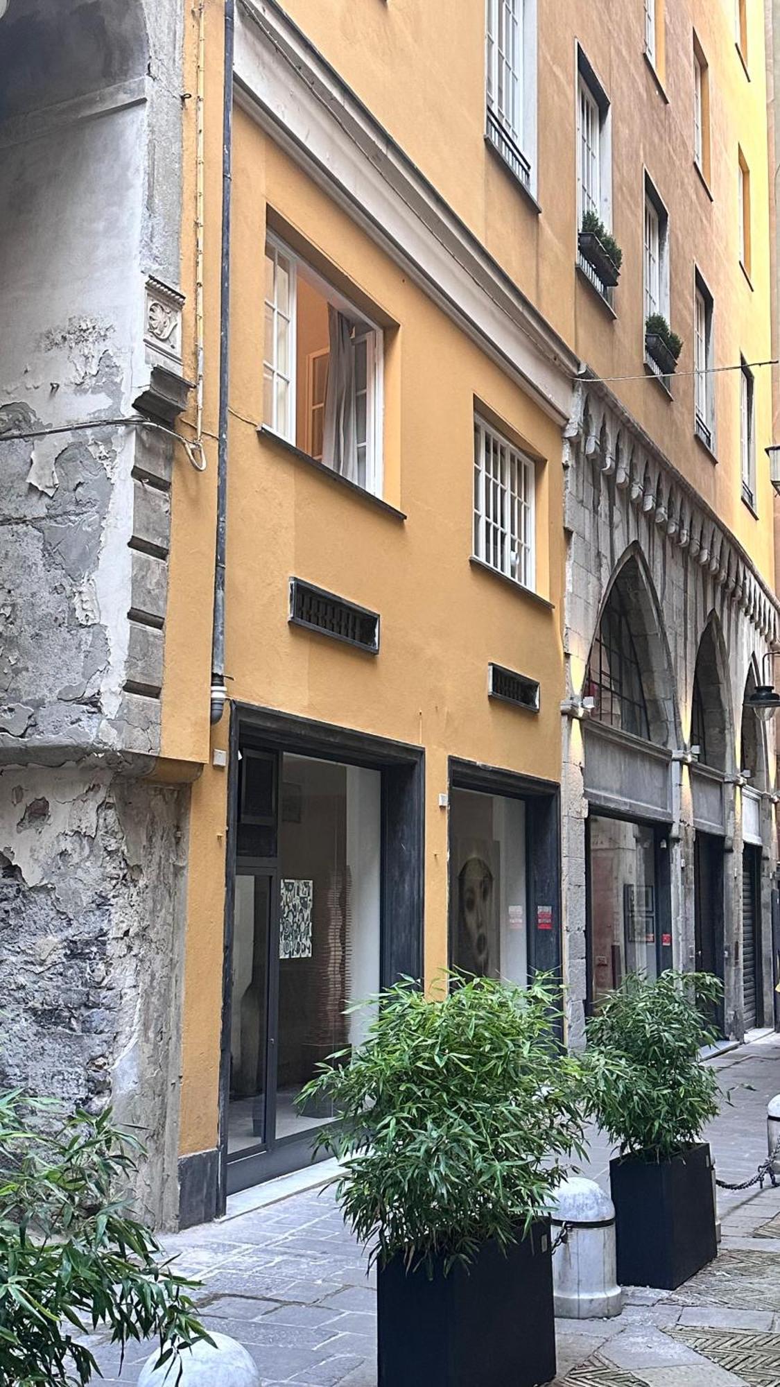 Ferienwohnung Centro Storico Caruggi 2Min Acquario Pellicceria Superior Loft Palazzo Rolli Genua Exterior foto